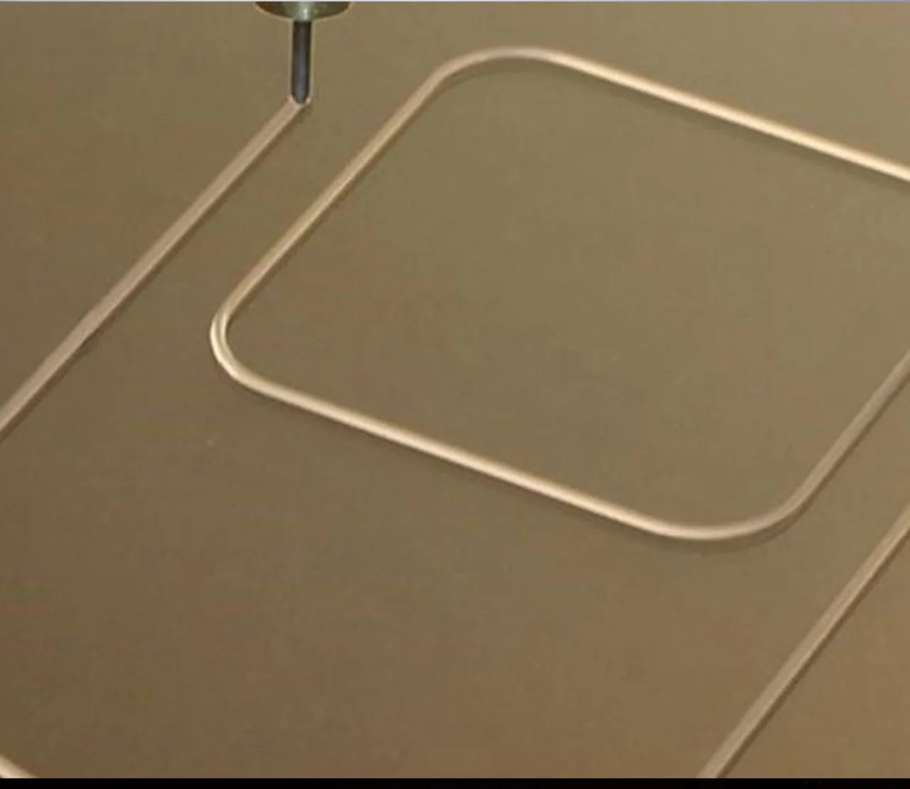 Precision material application in an industrial process