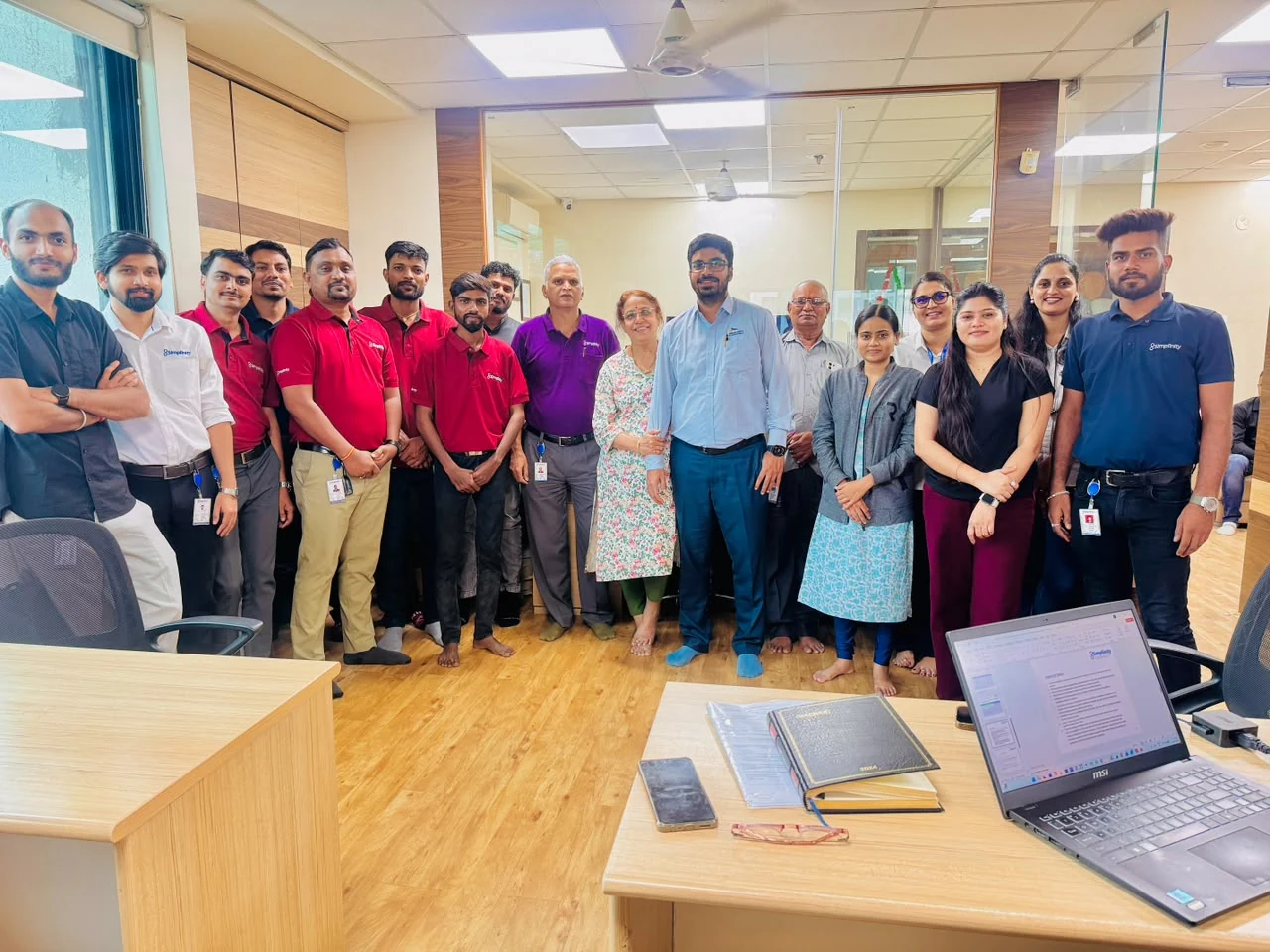 Simplinity Solutions team in Pune